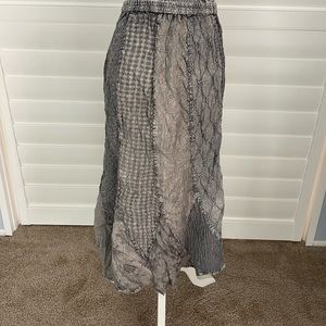 Boho maxi skirt small